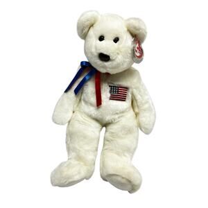 Ty Beanie Buddies Collection Liberty Beanie Baby 2000 Patriotic 14"